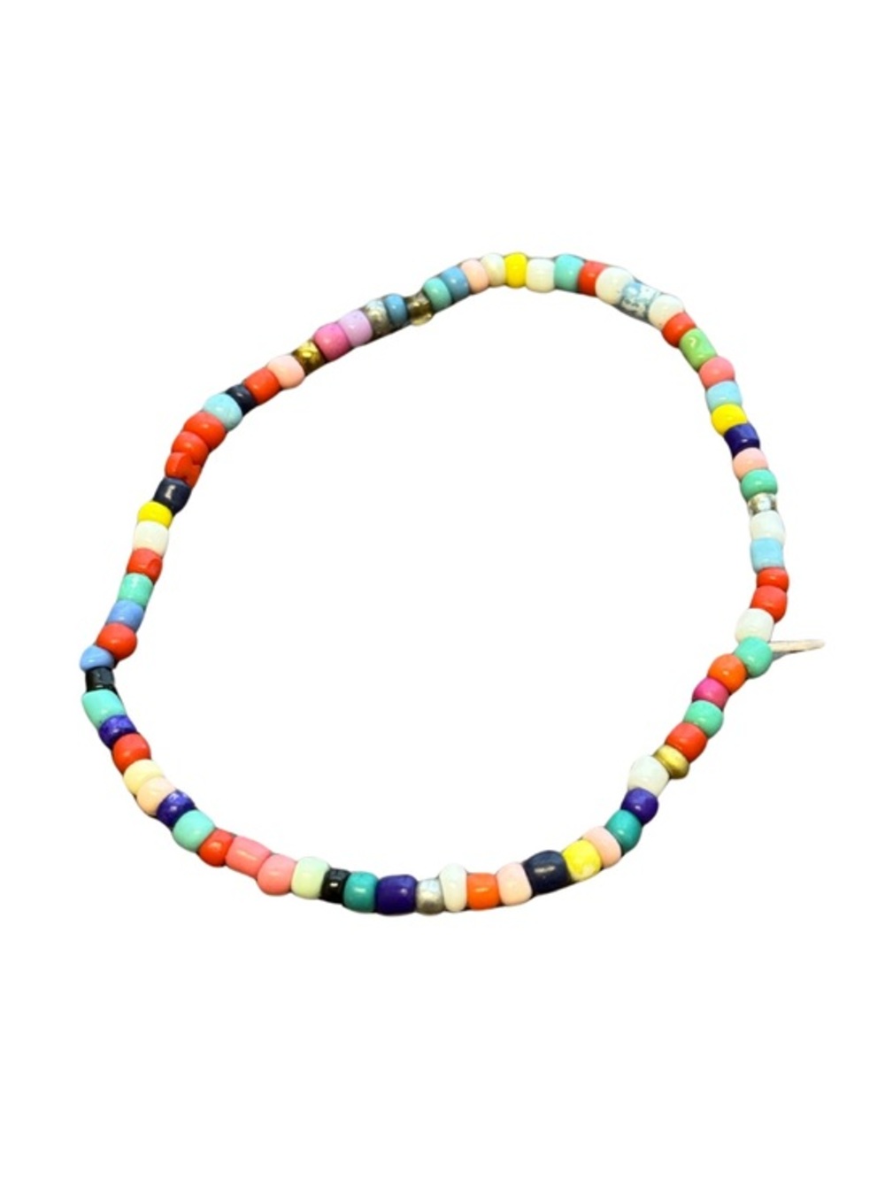 Bright Multicolor Seed Bead Bracelet